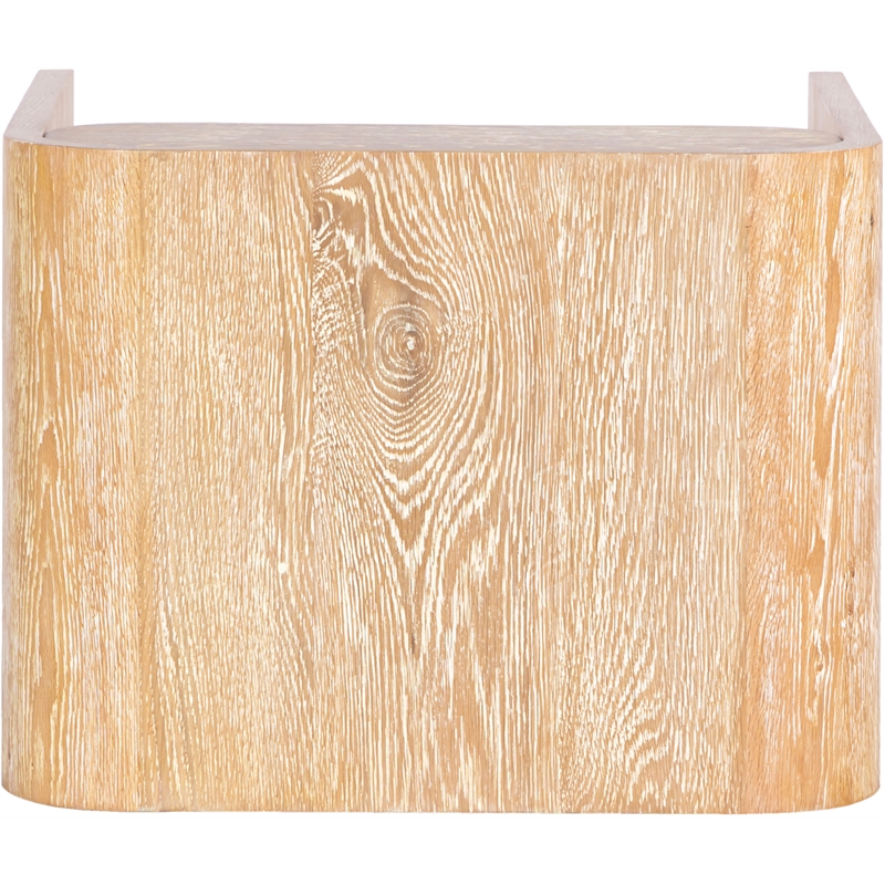 Meridian Furniture Cresthill White Oak Night Stand