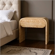 Meridian Furniture Cresthill White Oak Night Stand