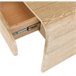 Meridian Furniture Cresthill White Oak Night Stand