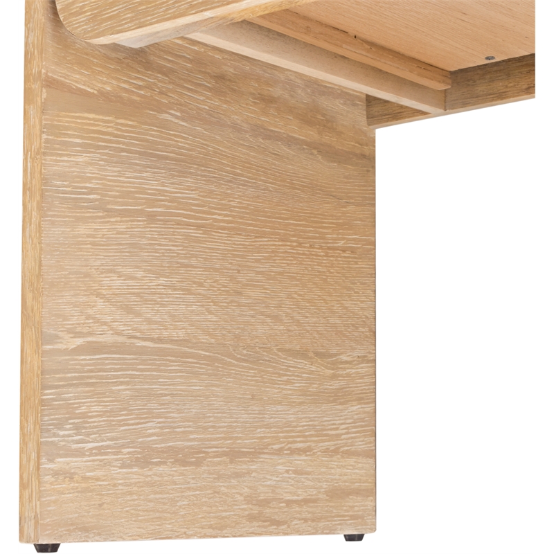 Meridian Furniture Cresthill White Oak Night Stand