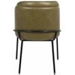 Meridian Furniture Jagger Olive Vegan Leather Dining Chair (Set of 2)