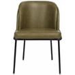 Meridian Furniture Jagger Olive Vegan Leather Dining Chair (Set of 2)