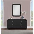 Meridian Furniture Artisto Black Mirror