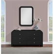 Meridian Furniture Artisto Black Mirror