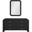 Meridian Furniture Artisto Black Mirror
