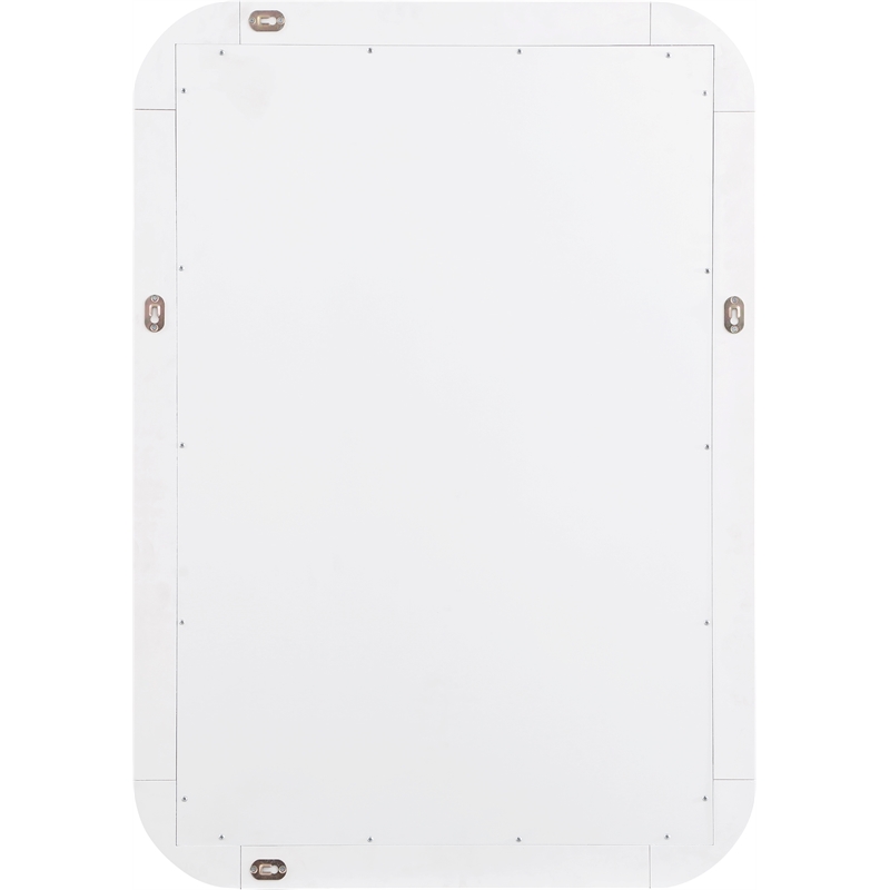 Meridian Furniture Artisto White Mirror