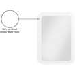 Meridian Furniture Artisto White Mirror