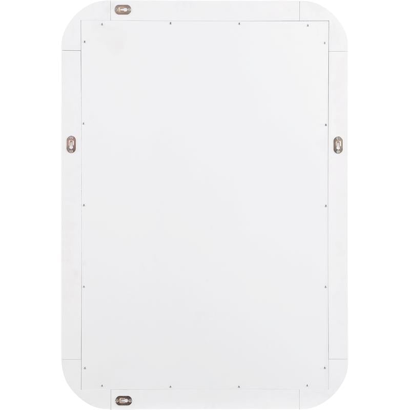 Meridian Furniture Artisto White Mirror
