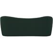 Meridian Furniture Flair Green Boucle Fabric Bench