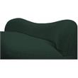 Meridian Furniture Flair Green Boucle Fabric Bench