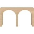 Meridian Furniture June White Oak Console Table