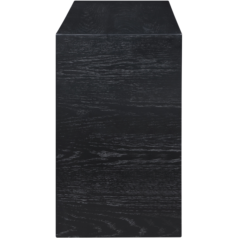 Meridian Furniture June Black Oak Console Table