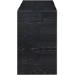 Meridian Furniture June Black Oak Console Table