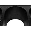 Meridian Furniture June Black Oak Console Table