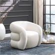 Meridian Furniture Roxbury Cream Velvet Accent Chair