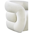 Meridian Furniture Roxbury Cream Velvet Accent Chair