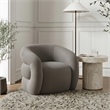 Meridian Furniture Roxbury Grey Velvet Accent Chair