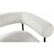 Meridian Furniture Blake Cream Boucle Fabric Accent Chair