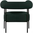 Meridian Furniture Blake Green Boucle Fabric Accent Chair