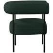 Meridian Furniture Blake Green Boucle Fabric Accent Chair