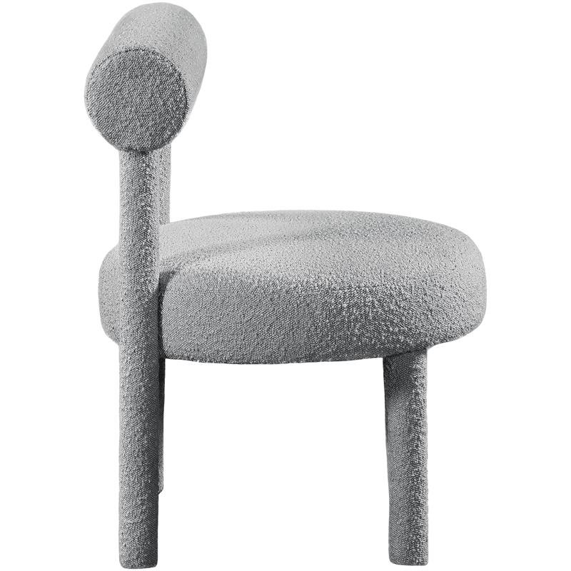 Meridian Furniture Parlor Boucle Fabric Accent Chair Meridian Furniture Parlor Boucle Fabric Accent Chair