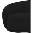 Meridian Furniture Hyde Black Boucle Fabric Chair