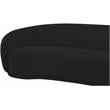 Meridian Furniture Hyde Black Boucle Fabric Sofa
