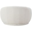 Meridian Furniture Hyde Cream Boucle Fabric Chair
