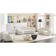 Meridian Furniture Hyde Cream Boucle Fabric Loveseat