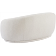 Meridian Furniture Hyde Cream Boucle Fabric Loveseat