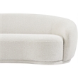 Meridian Furniture Hyde Cream Boucle Fabric Loveseat