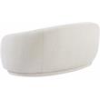 Meridian Furniture Hyde Cream Boucle Fabric Loveseat