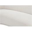 Meridian Furniture Hyde Cream Boucle Fabric Loveseat