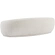 Meridian Furniture Hyde Cream Boucle Fabric Sofa
