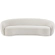 Meridian Furniture Hyde Cream Boucle Fabric Sofa