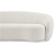 Meridian Furniture Hyde Cream Boucle Fabric Sofa