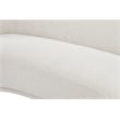 Meridian Furniture Hyde Cream Boucle Fabric Sofa
