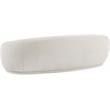Meridian Furniture Hyde Cream Boucle Fabric Sofa