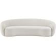 Meridian Furniture Hyde Cream Boucle Fabric Sofa
