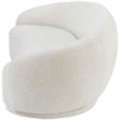 Meridian Furniture Hyde Cream Boucle Fabric Sofa
