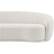 Meridian Furniture Hyde Cream Boucle Fabric Sofa