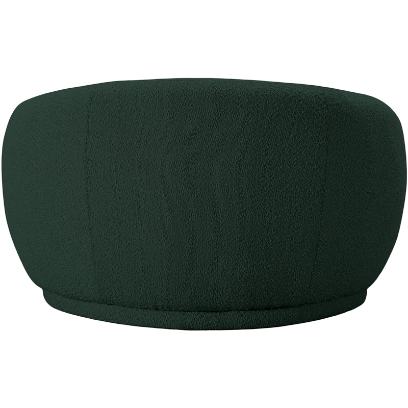 Meridian Furniture Hyde Green Boucle Fabric Chair