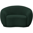 Meridian Furniture Hyde Green Boucle Fabric Chair