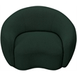 Meridian Furniture Hyde Green Boucle Fabric Chair