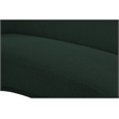Meridian Furniture Hyde Green Boucle Fabric Loveseat