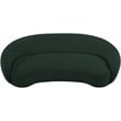 Meridian Furniture Hyde Green Boucle Fabric Sofa
