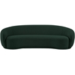 Meridian Furniture Hyde Green Boucle Fabric Sofa