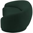 Meridian Furniture Hyde Green Boucle Fabric Sofa