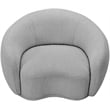 Meridian Furniture Hyde Grey Boucle Fabric Chair