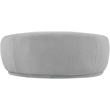 Meridian Furniture Hyde Grey Boucle Fabric Loveseat